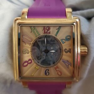 Stuhrling Ozzie Automatic Skelton Watch